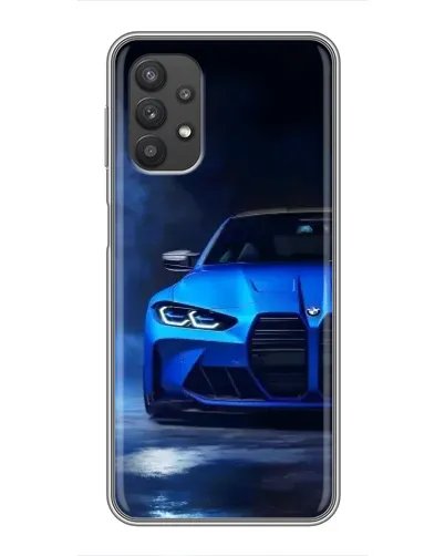 Чехол для Samsung Galaxy A32 с картинкой «Голубая BMW M4» Чехол для Samsung Galaxy A32 с картинкой «Голубая BMW M4»