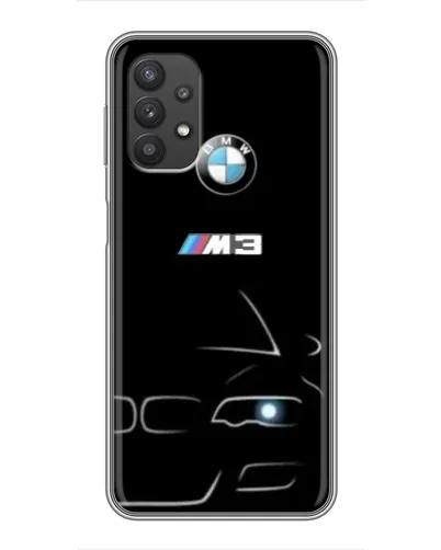 Чехол для Samsung Galaxy A32 с картинкой «Минималистичный принт BMW M3» Чехол для Samsung Galaxy A32 с картинкой «Минималистичный принт BMW M3»