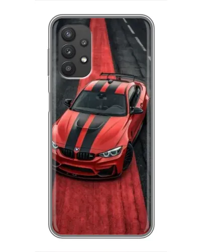 Чехол для Samsung Galaxy A32 с картинкой «BMW на красной дорожке» Чехол для Samsung Galaxy A32 с картинкой «BMW на красной дорожке»