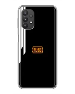 Чехол для Samsung Galaxy A32 с картинкой «PUBG — вертикальные линии»