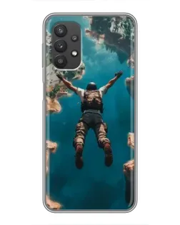 Чехол для Samsung Galaxy A32 с картинкой «PUBG — свободное падение»