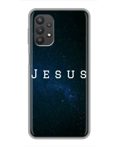 Чехол для Samsung Galaxy A32 с картинкой «Звездное небо Jesus»