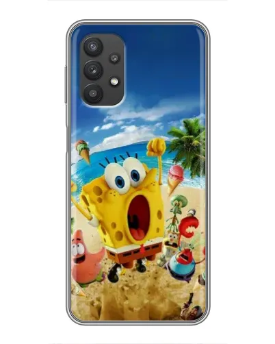Чехол для Samsung Galaxy A32 с картинкой «Развлечения на пляже»