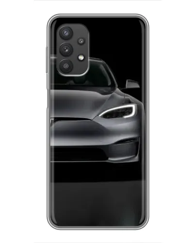 Чехол для Samsung Galaxy A32 с картинкой «Tesla Model S Look»