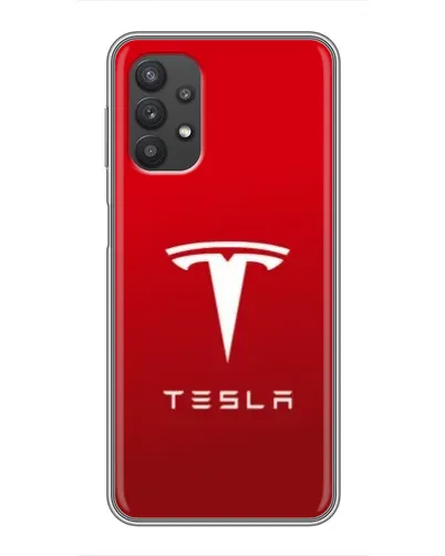 Чехол для Samsung Galaxy A32 с картинкой «Tesla Red Classic»