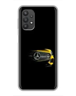 Чехол для Samsung Galaxy A32 с картинкой «Mercedes — ретро стиль»