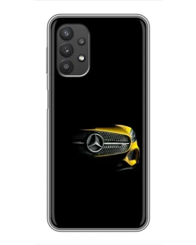 Чехол для Samsung Galaxy A32 с картинкой «Mercedes — ретро стиль»