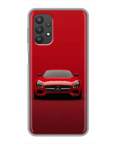 Чехол для Samsung Galaxy A32 с картинкой «Красный Mercedes AMG»