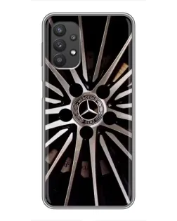 Чехол для Samsung Galaxy A32 с картинкой «Диск Mercedes»