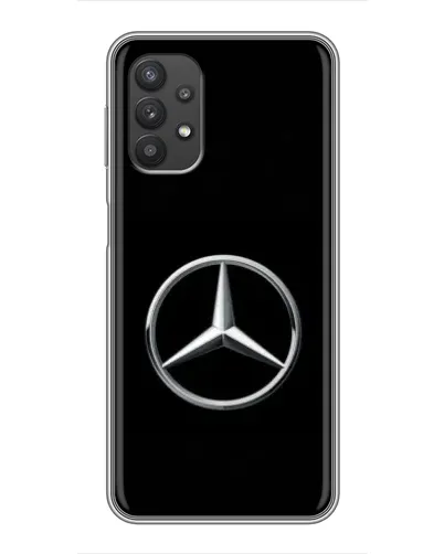 Чехол для Samsung Galaxy A32 с картинкой «Mercedes классический лого»