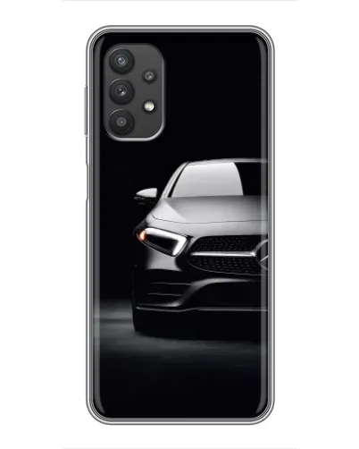 Чехол для Samsung Galaxy A32 с картинкой «Свет фар Mercedes»