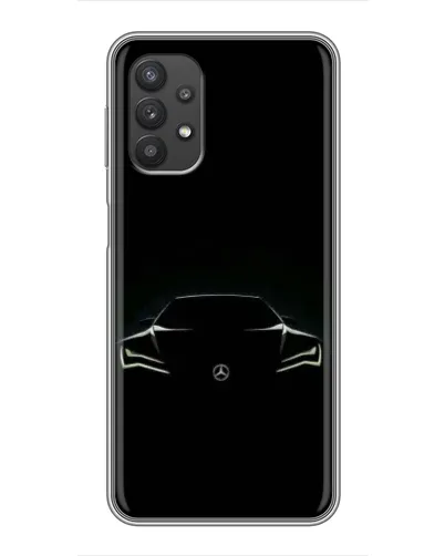 Чохол для Samsung Galaxy A32 з картинкою «Mercedes — силует авто» Чохол для Samsung Galaxy A32 з картинкою «Mercedes — силует авто»