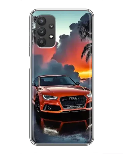 Чехол для Samsung Galaxy A32 с картинкой «Audi — закат» Чехол для Samsung Galaxy A32 с картинкой «Audi — закат»
