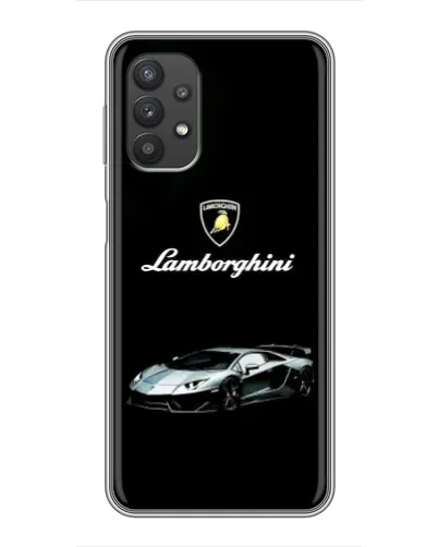 Чохол для Samsung Galaxy A32 з картинкою «Логотип Lamborghini класика»