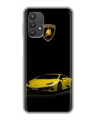 Чохол для Samsung Galaxy A32 з картинкою «Lamborghini жовтий акцент»