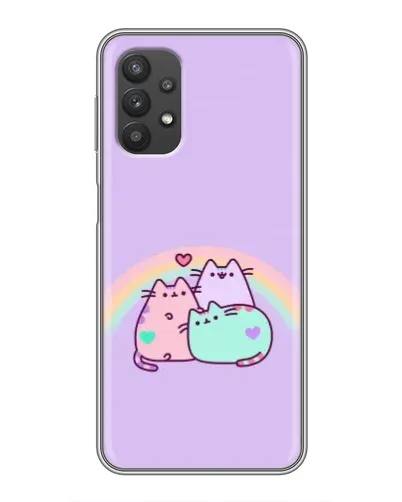 Чехол для Samsung Galaxy A32 с картинкой «Радужные Пушины» Чехол для Samsung Galaxy A32 с картинкой «Радужные Пушины»