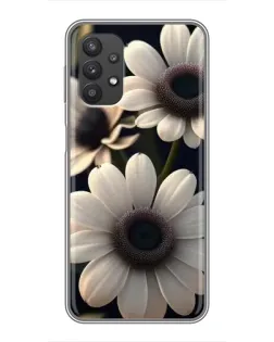 Чехол для Samsung Galaxy A32 с картинкой «Белые маргаритки макро» Чехол для Samsung Galaxy A32 с картинкой «Белые маргаритки макро»