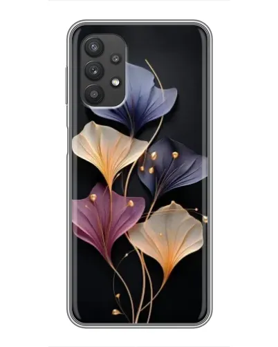 Чехол для Samsung Galaxy A32 с картинкой «Лиловые цветы грации»