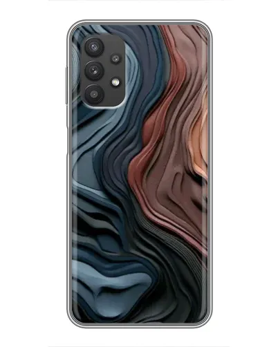 Чохол для Samsung Galaxy A32 з картинкою «Кольорові хвилі каньйону»