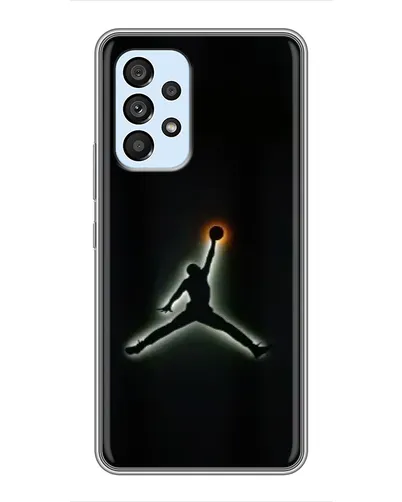 Чехол для Samsung Galaxy A33 (5G) с картинкой «Jordan Gradient Logo»