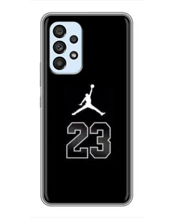Чехол для Samsung Galaxy A33 (5G) с картинкой «Jordan Flight 23»