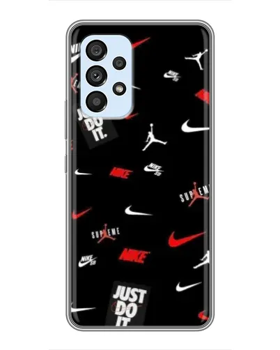 Чехол для Samsung Galaxy A33 (5G) с картинкой «Nike Mix Pattern»