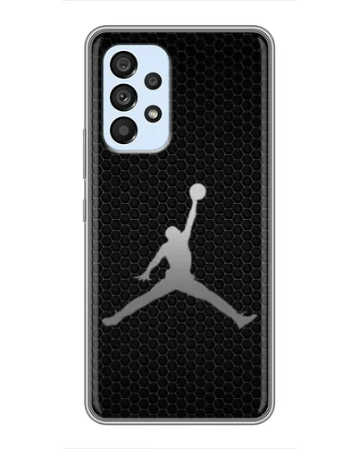 Чехол для Samsung Galaxy A33 (5G) с картинкой «Jordan Dark Carbon»