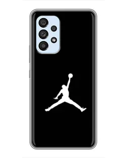 Чехол для Samsung Galaxy A33 (5G) с картинкой «Jordan Silhouette»