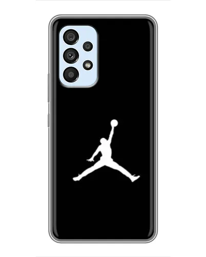Чехол для Samsung Galaxy A33 (5G) с картинкой «Jordan Silhouette»