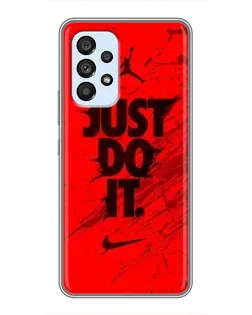 Чехол для Samsung Galaxy A33 (5G) с картинкой «Nike Just Do It»