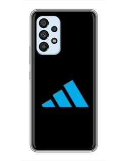 Чехол для Samsung Galaxy A33 (5G) с картинкой «Adidas Cyan Logo»