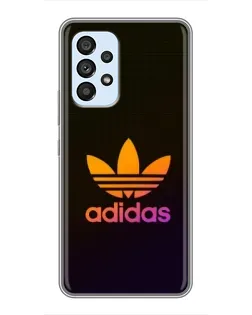 Чехол для Samsung Galaxy A33 (5G) с картинкой «Градиент Adidas»