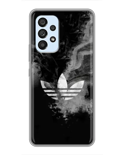 Чехол для Samsung Galaxy A33 (5G) с картинкой «Абстрактный дым Adidas»