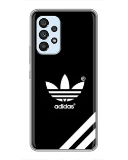 Чехол для Samsung Galaxy A33 (5G) с картинкой «Adidas с диагональными полосами»
