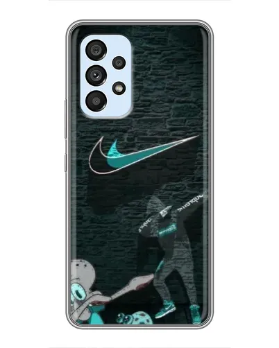 Чехол для Samsung Galaxy A33 (5G) с картинкой «Спортивный арт Nike»