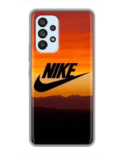 Чехол для Samsung Galaxy A33 (5G) с картинкой «Nike — вечерний горизонт»