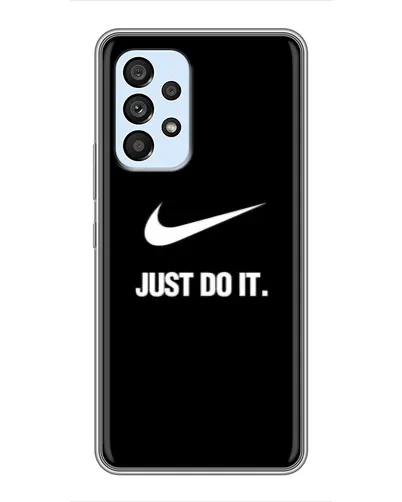 Чехол для Samsung Galaxy A33 (5G) с картинкой «Классический принт Nike»