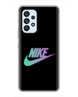 Чехол для Samsung Galaxy A33 (5G) с картинкой «Nike — городская ночь»