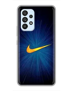 Чохол для Samsung Galaxy A33 (5G) з картинкою «Синій пульс Nike» Чохол для Samsung Galaxy A33 (5G) з картинкою «Синій пульс Nike»