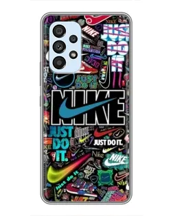 Чохол для Samsung Galaxy A33 (5G) з картинкою «Яскравий колаж Nike» Чохол для Samsung Galaxy A33 (5G) з картинкою «Яскравий колаж Nike»