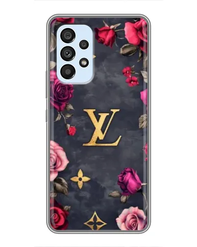 Чехол для Samsung Galaxy A33 (5G) с картинкой «Цветочный Louis Vuitton»