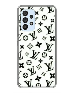 Чехол для Samsung Galaxy A33 (5G) с картинкой «Монохромный хаос LV»