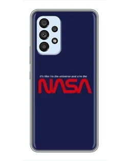 Чехол для Samsung Galaxy A33 (5G) с картинкой «NASA — глубокий космос»