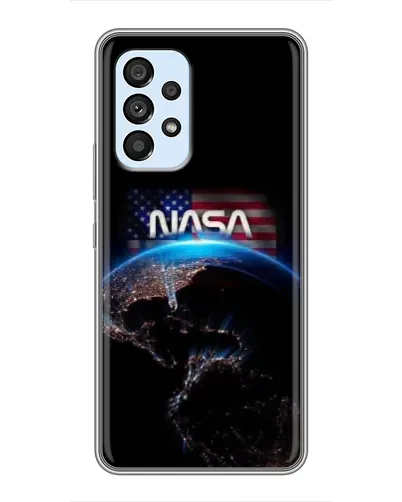 Чехол для Samsung Galaxy A33 (5G) с картинкой «Земля из космоса NASA»