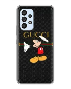Чехол для Samsung Galaxy A33 (5G) с картинкой «Микки Маус Gucci»