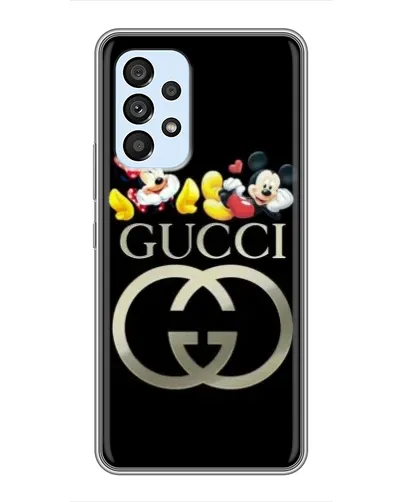 Чехол для Samsung Galaxy A33 (5G) с картинкой «Gucci — герои Disney»