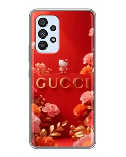 Чехол для Samsung Galaxy A33 (5G) с картинкой «Gucci — золотой сад»