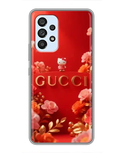 Чехол для Samsung Galaxy A33 (5G) с картинкой «Gucci — золотой сад»