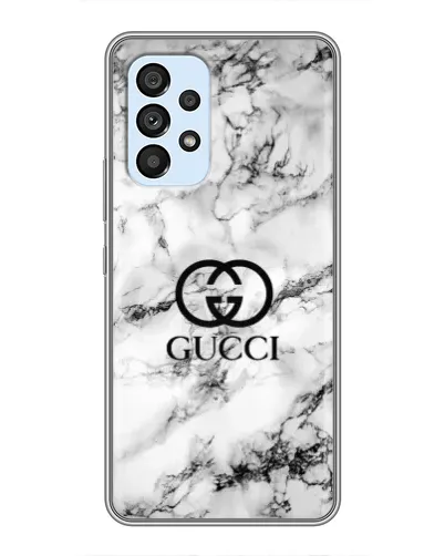 Чехол для Samsung Galaxy A33 (5G) с картинкой «Gucci — мраморный шик»