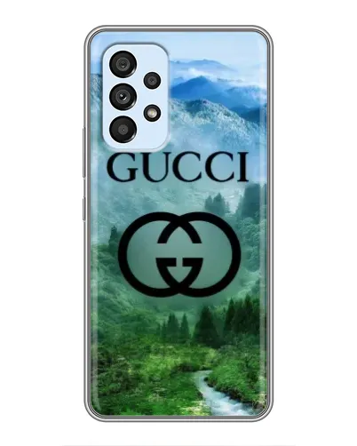 Чехол для Samsung Galaxy A33 (5G) с картинкой «Gucci — горный пейзаж»